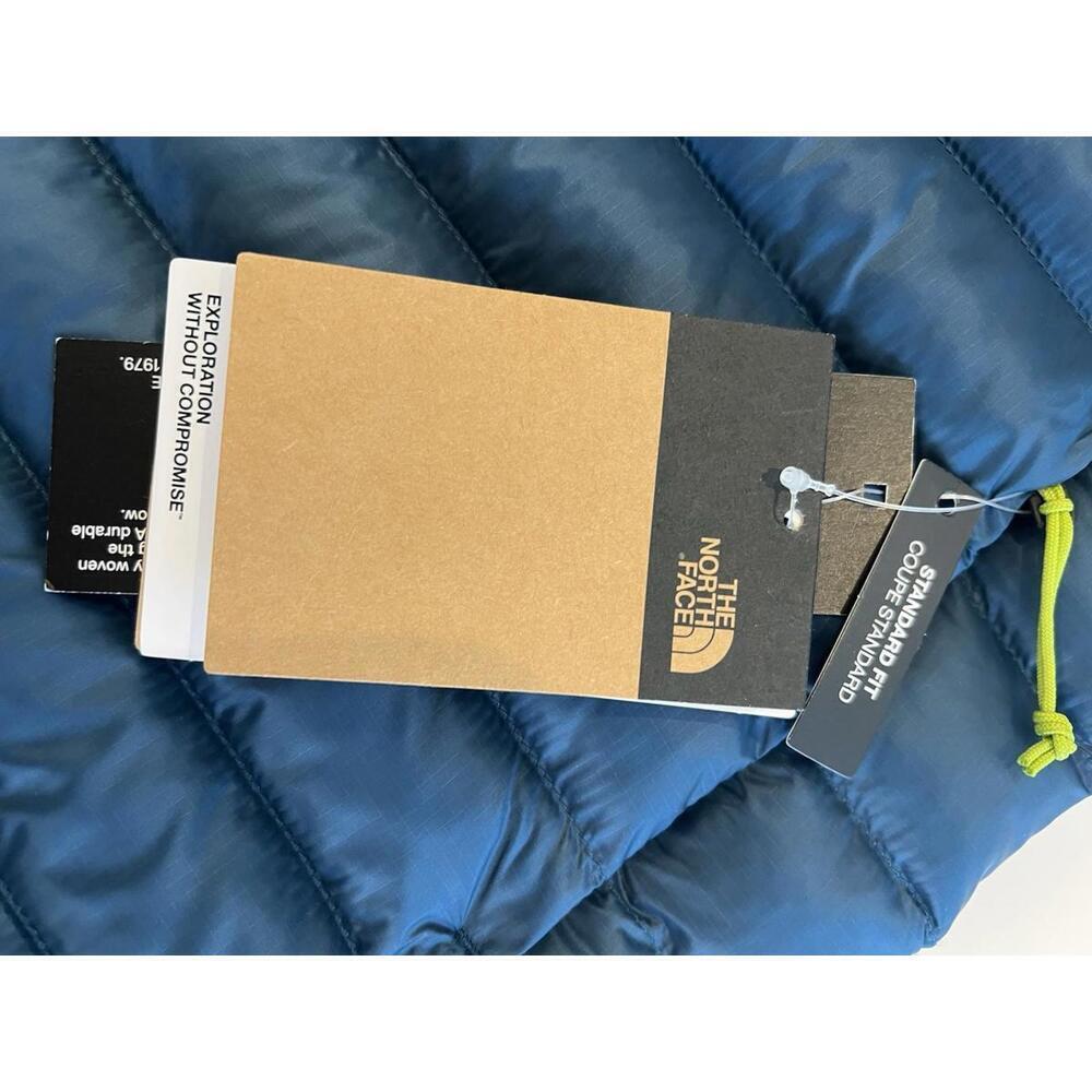 $180 Men's The North Face Terra Peak Insulated Hiking Camping Vest Petrol Blue M - Picture 3 of 12